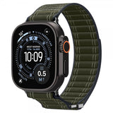 Spigen Apple Watch 44/45/46mm/Ultra 49mm Rem WBF0 Grøn