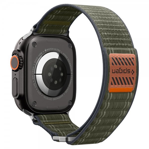 Spigen Apple Watch 44/45/46mm/Ultra 49mm Rem WBF0 Grøn