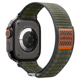 Spigen Apple Watch 44/45/46mm/Ultra 49mm Rem WBF0 Grøn