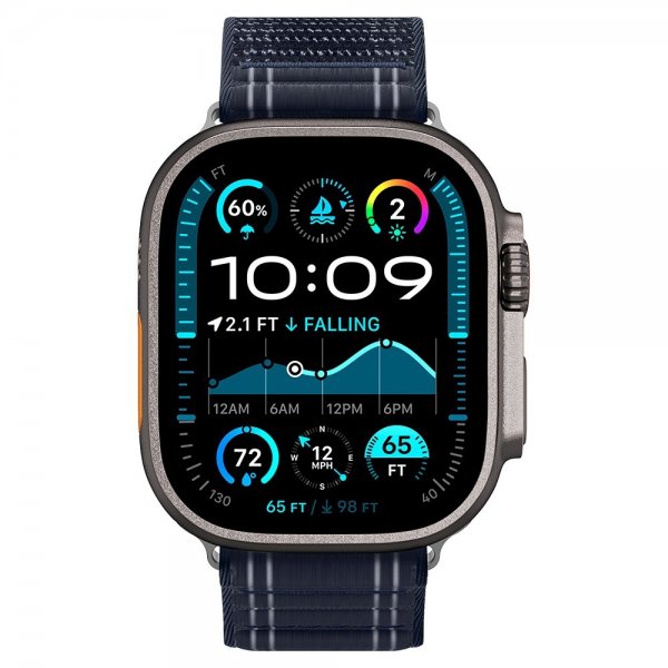 Spigen Apple Watch 44/45/46mm/Ultra 49mm Armbånd WBF0 Navy