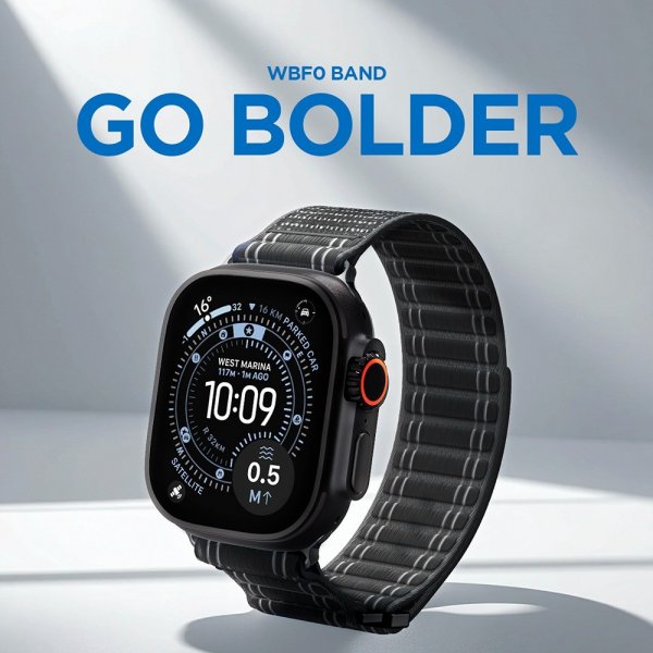 Spigen Apple Watch 44/45/46mm/Ultra 49mm Rem WBF0 Sort
