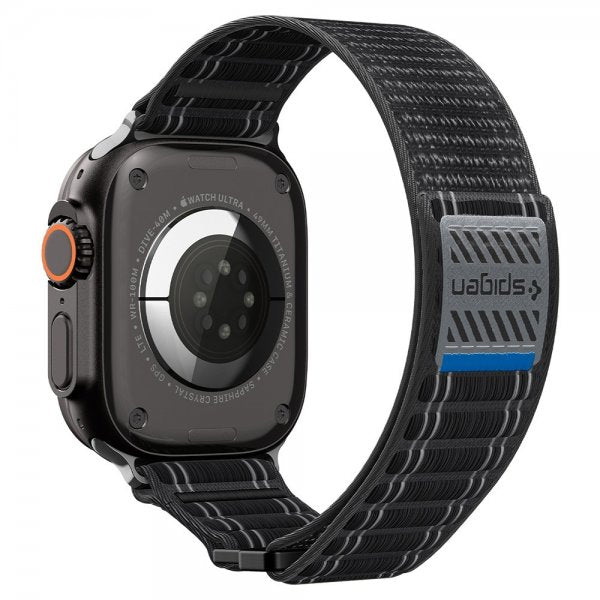 Spigen Apple Watch 44/45/46mm/Ultra 49mm Rem WBF0 Sort
