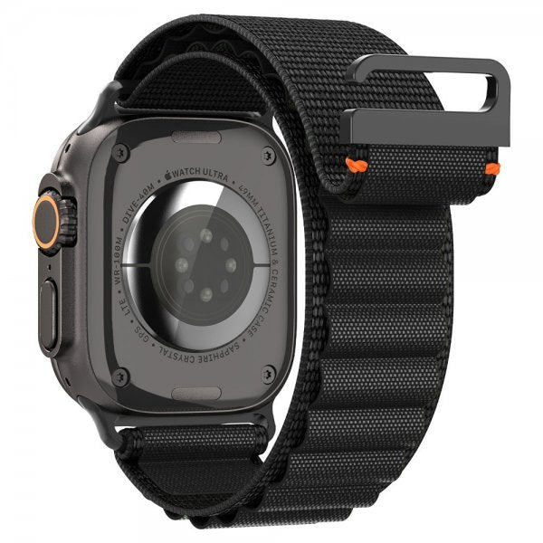 Spigen Apple Watch 44/45/46mm/Ultra 49mm Armbånd WBF1 Sort