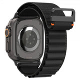 Spigen Apple Watch 44/45/46mm/Ultra 49mm Armbånd WBF1 Sort