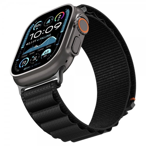 Spigen Apple Watch 44/45/46mm/Ultra 49mm Armbånd WBF1 Sort