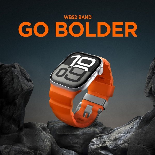Spigen Apple Watch 44/45/46mm/Ultra 49mm Armbånd WBS2 Orange