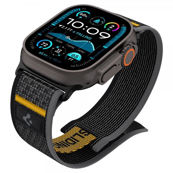 Spigen Apple Watch 44/45/46mm/Ultra 49mm Rem Athlex Air Active Black