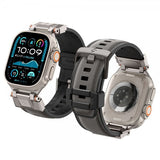 Spigen Apple Watch 44/45/46mm/Ultra 49mm Armbånd DuraPro Armor Grå