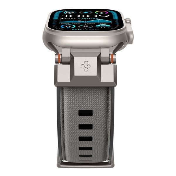 Spigen Apple Watch 44/45/46mm/Ultra 49mm Armbånd DuraPro Armor Grå