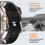 Spigen Apple Watch 44/45/46mm/Ultra 49mm Armbånd DuraPro Armor Grå