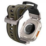 Spigen Apple Watch 44/45/46mm/Ultra 49mm Armbånd DuraPro Armor Military Green