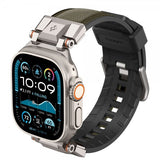 Spigen Apple Watch 44/45/46mm/Ultra 49mm Armbånd DuraPro Armor Military Green