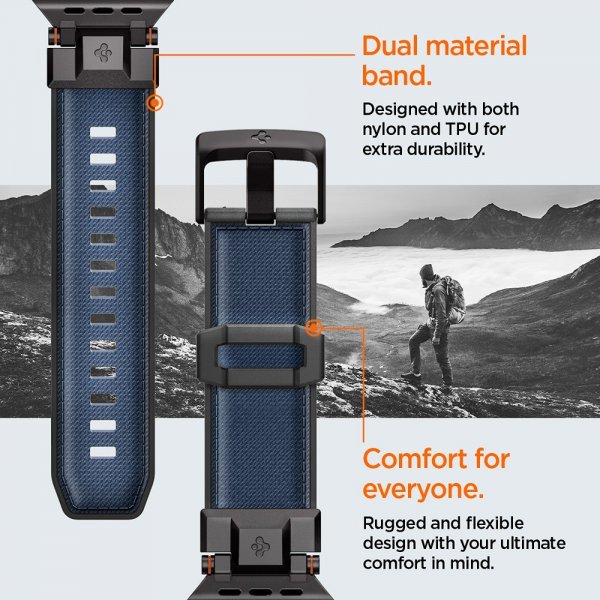 Spigen Apple Watch 44/45/46mm/Ultra 49mm Rem DuraPro Armor Navy Blue