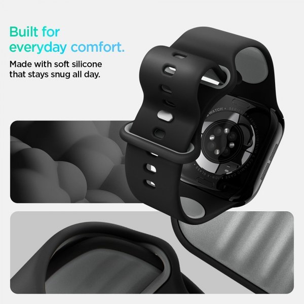 Spigen Apple Watch 44/45/46mm/Ultra 49mm Armbånd Nano Pop Black Sesame