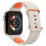 Spigen Apple Watch 44/45/46mm/Ultra 49mm Armbånd Nano Pop Orange Beige