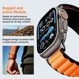 Spigen Apple Watch 44/45/46mm/Ultra 49mm Rem WBF1 Sort Orange