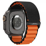 Spigen Apple Watch 44/45/46mm/Ultra 49mm Rem WBF1 Sort Orange