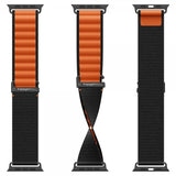 Spigen Apple Watch 44/45/46mm/Ultra 49mm Rem WBF1 Sort Orange