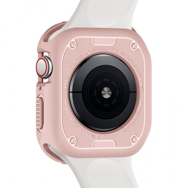 Spigen Apple Watch 44/45mm Cover Rugged Armor Rosaguld