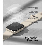 Ringke Apple Watch 44/45mm Skærmbeskyttelse Dual Easy Film 3-pak