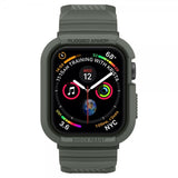 Spigen Apple Watch 44/45mm Cover med rem Rugged Armor Pro Military Green