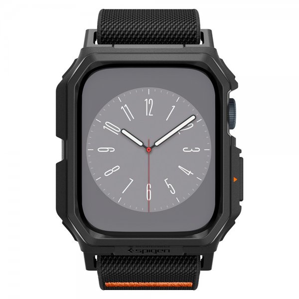 Spigen Apple Watch 45mm Rem og Skal Lite Fit Pro Mat Sort