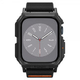 Spigen Apple Watch 45mm Rem og Skal Lite Fit Pro Mat Sort