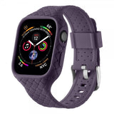 Apple Watch 45mm Rem Vævet tekstur Lilla