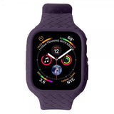 Apple Watch 45mm Rem Vævet tekstur Lilla