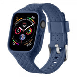 Apple Watch 45mm Rem Vævet tekstur Mørkeblå