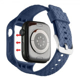 Apple Watch 45mm Rem Vævet tekstur Mørkeblå