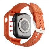 Apple Watch 45mm Armbånd Vævetekstur Orange