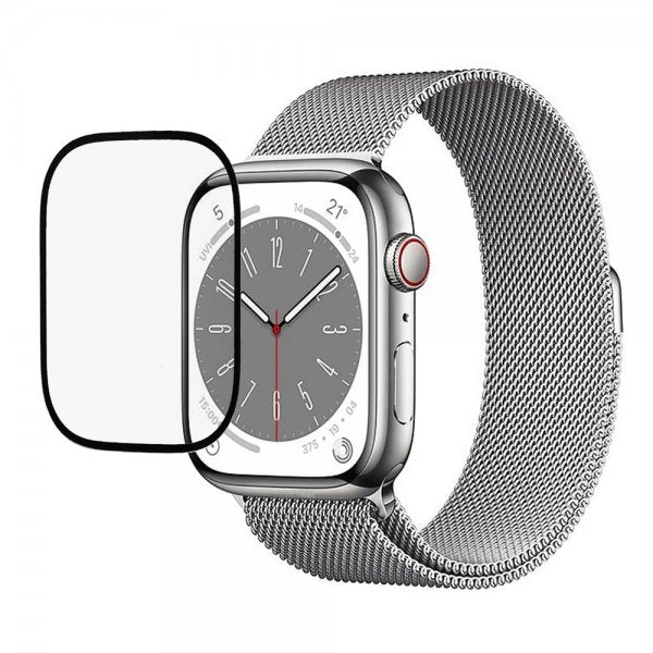 Nordic Covers Apple Watch 45mm (Series 7/8/9) Skærmbeskyttelse Glasbjerge