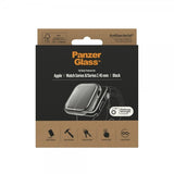 PanzerGlass Apple Watch 45mm Skal med Skærmbeskyttelse Full Body Protector Sort