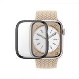 PanzerGlass Apple Watch 45mm Skal med Skærmbeskyttelse Full Body Protector D3O Sort