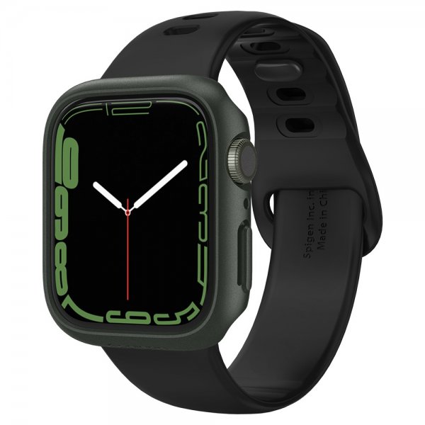 Spigen Apple Watch 45mm Cover Thin Fit Military Green