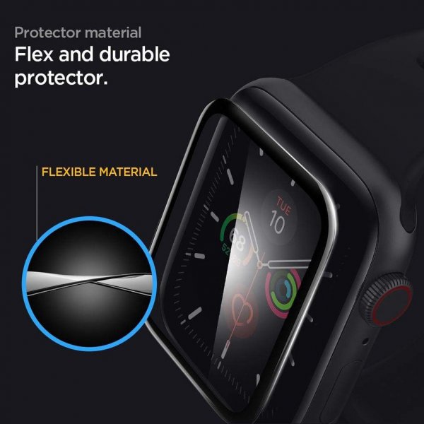 Spigen Apple Watch 45mm Skærmbeskyttelse ProFlex EZ Fit 2-pak