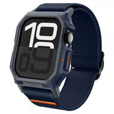 Spigen Apple Watch 46 mm (Series 10/11) Rem og Etui Lite Fit Pro Navy Blue