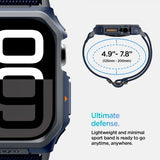 Spigen Apple Watch 46 mm (Series 10/11) Rem og Etui Lite Fit Pro Navy Blue