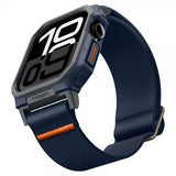 Spigen Apple Watch 46 mm (Series 10/11) Rem og Etui Lite Fit Pro Navy Blue