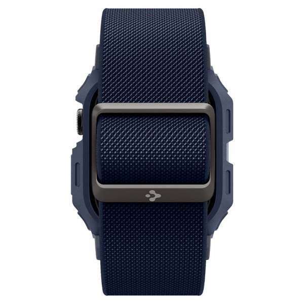 Spigen Apple Watch 46 mm (Series 10/11) Rem og Etui Lite Fit Pro Navy Blue
