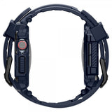 Spigen Apple Watch 46 mm (Series 10/11) Armbånd og Etui Rugged Armor Pro Navy Blue