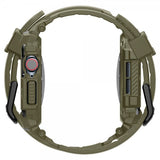 Spigen Apple Watch 46mm (Series 10/11) Rem og Cover Rugged Armor Pro Vintage Khaki