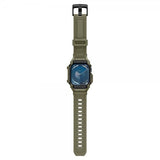 Spigen Apple Watch 46mm (Series 10/11) Rem og Cover Rugged Armor Pro Vintage Khaki