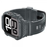 Spigen Apple Watch 46mm (Serie 10/11) Rem Rugged Armor Pro 2 Dark Gray