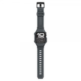 Spigen Apple Watch 46mm (Serie 10/11) Rem Rugged Armor Pro 2 Dark Gray