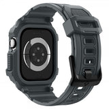Spigen Apple Watch 46mm (Serie 10/11) Rem Rugged Armor Pro 2 Dark Gray