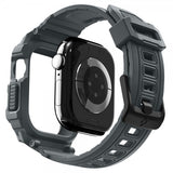 Spigen Apple Watch 46mm (Serie 10/11) Rem Rugged Armor Pro 2 Dark Gray