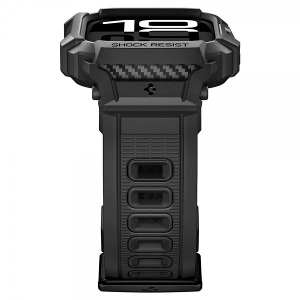 Spigen Apple Watch 46mm (Series 10/11) Rem Rugged Armor Pro 2 Mat Sort