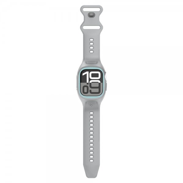 Spigen Apple Watch 46 mm (Series 10/11) Cover med Rem Liquid Air Pro Grå